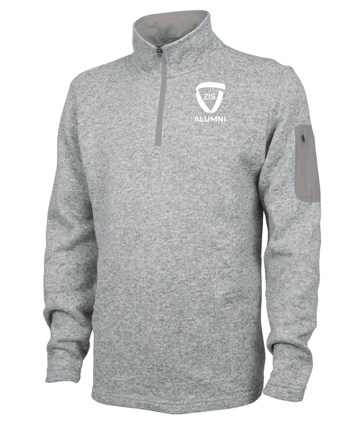 Heathered Fleece Pullover